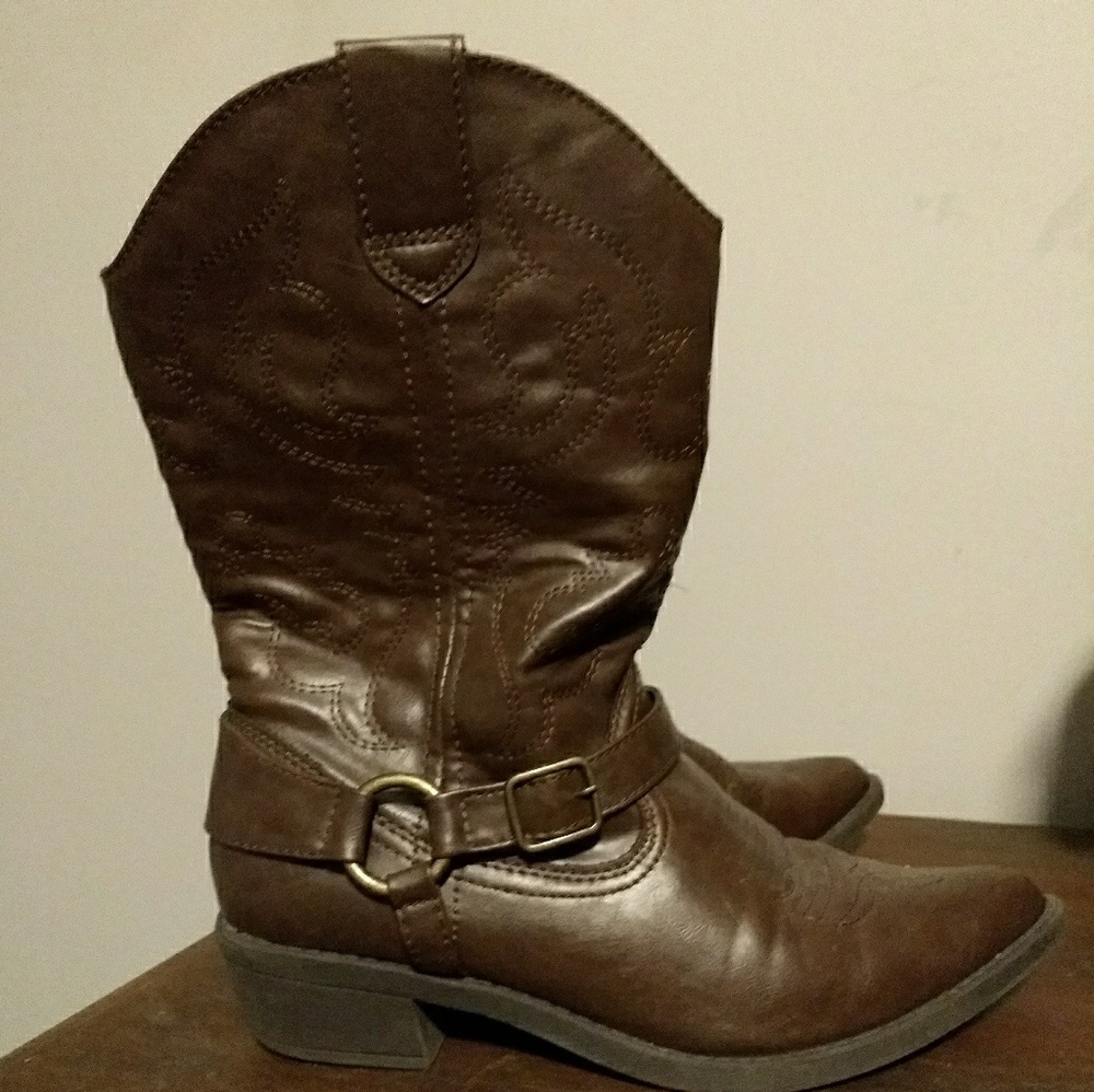 Brown Cowboy Boots